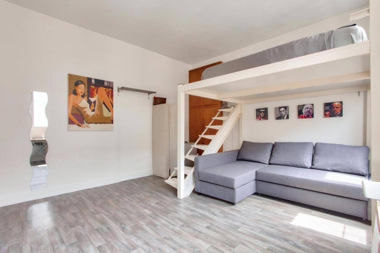 Montmartre Superbe Studio Paris Free Netflix Bagian luar foto