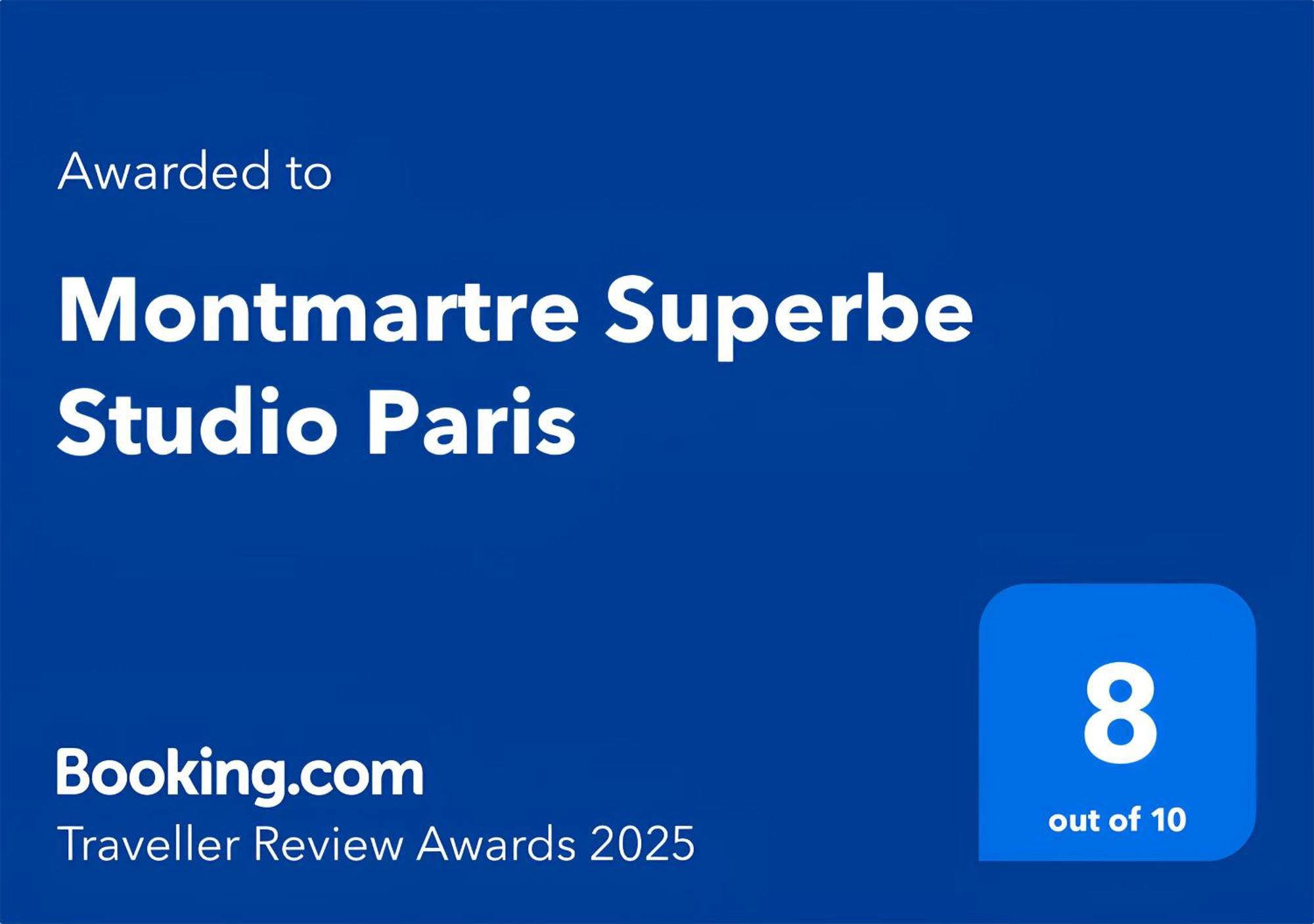 Montmartre Superbe Studio Paris Free Netflix Bagian luar foto